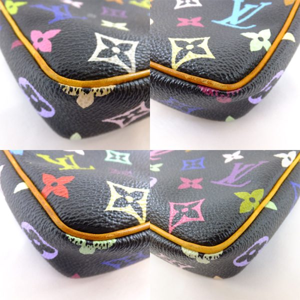 t2404 06 002499kh 08 Louis Vuitton AC Pouch Monogram Multicolor Black