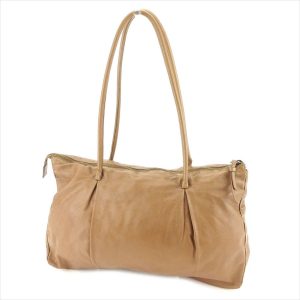 t5056 Miu Miu Tote Bag Leather Brown