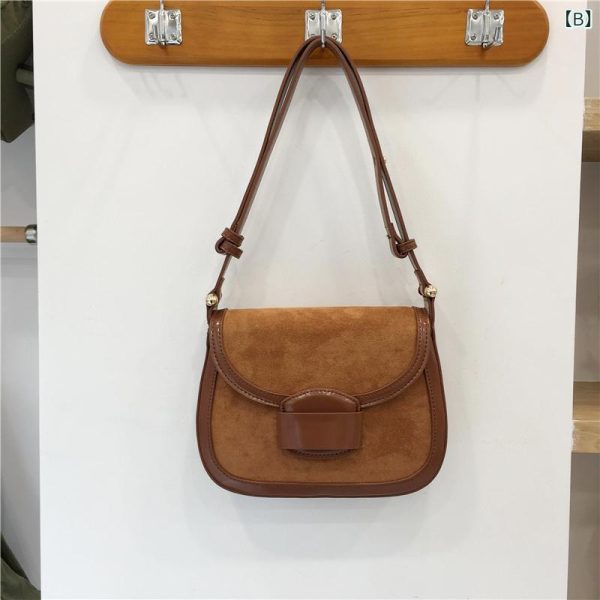 IIXcode1184929258 Suede Stitch Shoulder Bag