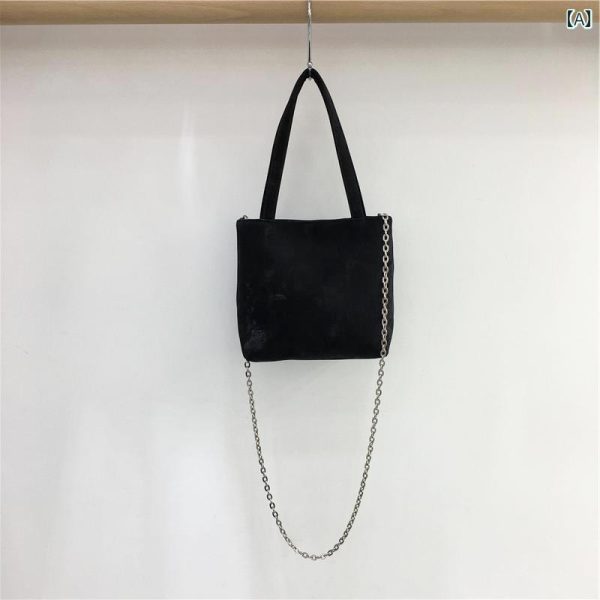 IIXcode1410677252 Satin Crossbody Bag Black