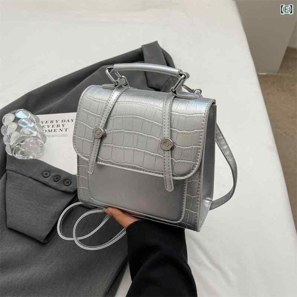 IIXcode3682053459 Womens Shoulder Bag Black Silver