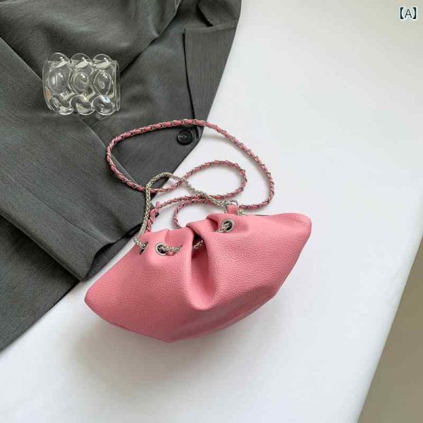 IIXcode1410677252 Pink Cloud Chain Shoulder Bag