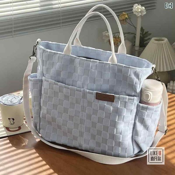 IIXcode4263309967 Checkerboard Canvas Tote Bag