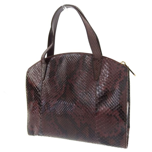 tk20b1229003 2 Gucci Handbag Python Bordeaux Series