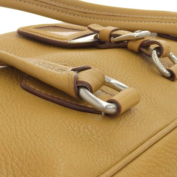 tk22b1126027 6 Prada Camel Leather Boston Bag