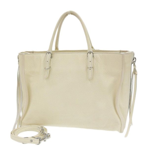 tkh22b0411012 2 Balenciaga Paper Mini Handbag Ivory