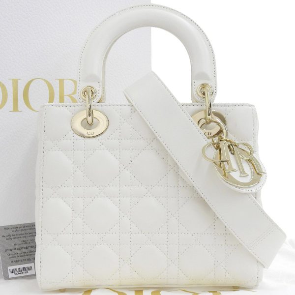 tkh23b1024002 1 Christian Dior Small 2 Way Box Cloth Bag