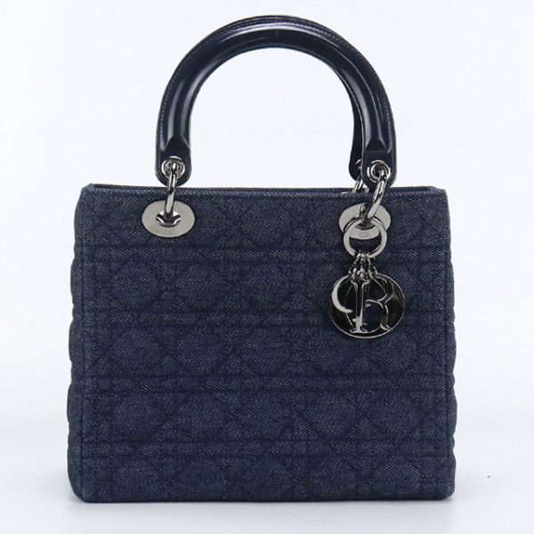 usdcd73835011 1b Christian Dior Medium Tote Bag Navy