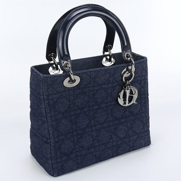 usdcd73835011 1d Christian Dior Medium Tote Bag Navy