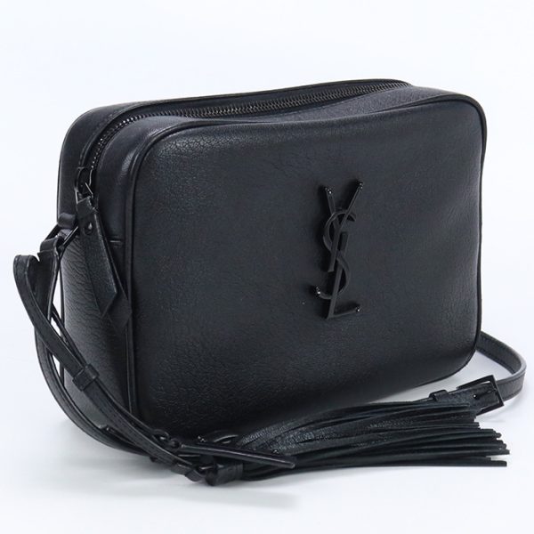 usdsl71423011001 Saint Laurent Lou Camera Bag Shoulder Bag Black