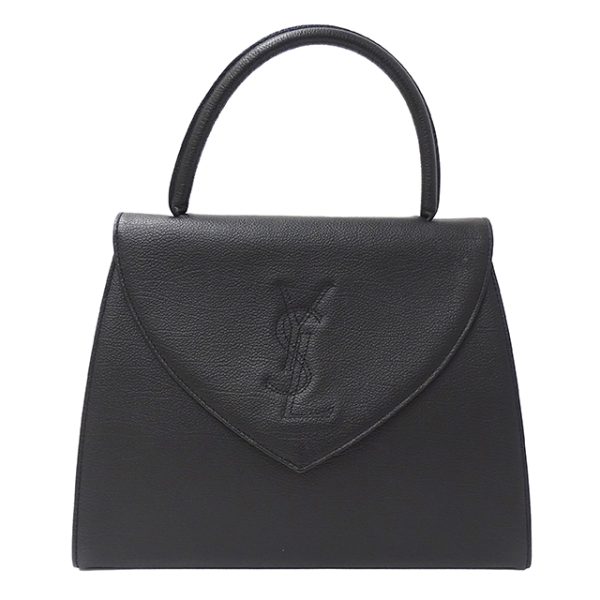 v0080065000 1 Yves Saint Laurent Handbag Leather Black