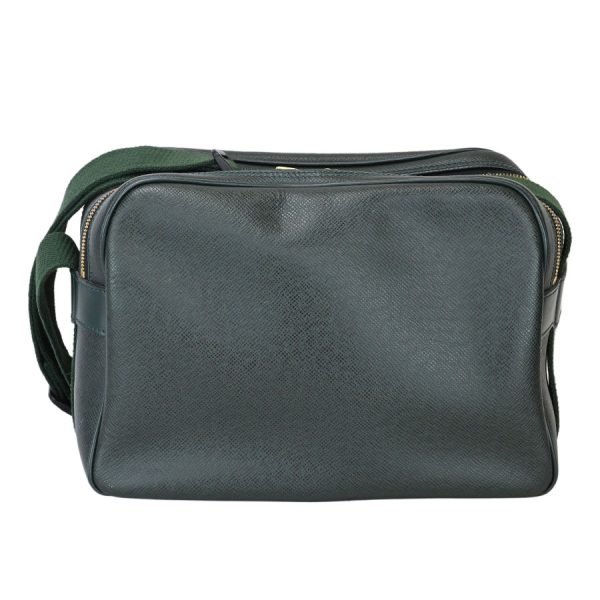 v350430 21 02 Louis Vuitton Taiga Messenger Shoulder Bag Epicea Dark Green