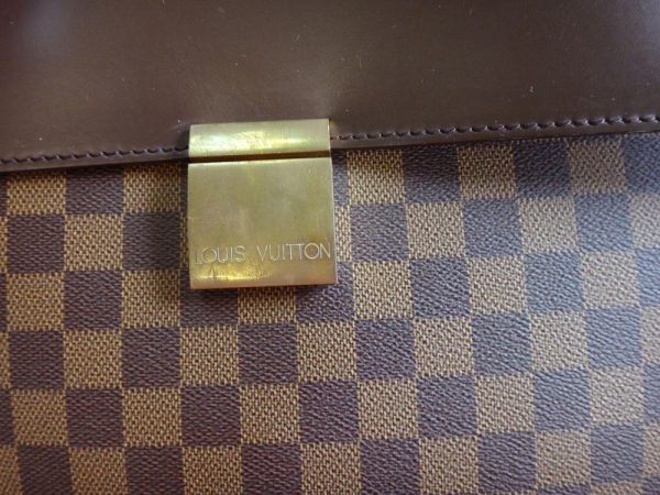 v81 5209 005 Louis Vuitton Altona Gm Briefcase Handbag Leather Brown