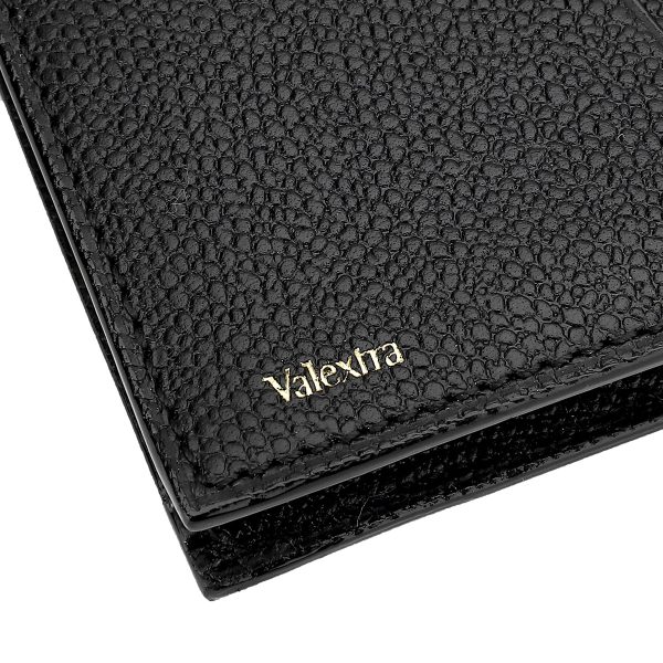 vlsgnl00240280004 6 Valextra Card Case Onda Black