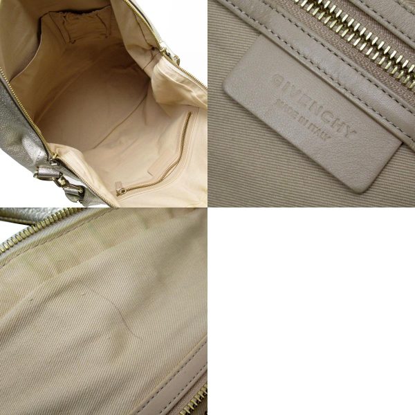 w0024a 10 c Givenchy Handbag Shoulder Bag Nightingale Leather Gold