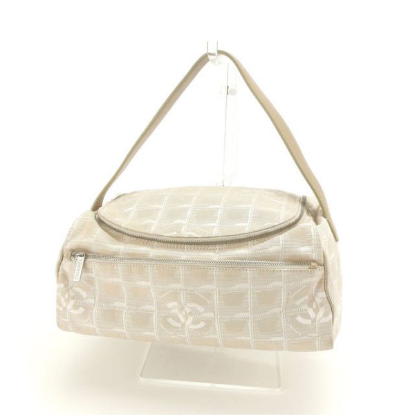 y3822 Chanel Vanity Handbag Beige