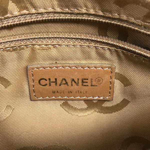 z0005796 10 Chanel Coco Mark Shoulder Beige