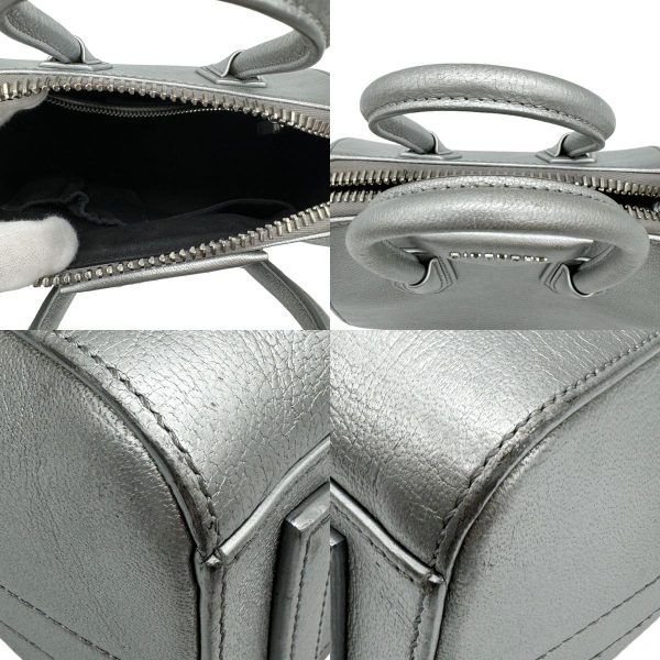 z0316 15 c Givenchy Handbag Shoulder Bag Antigona Leather Silver