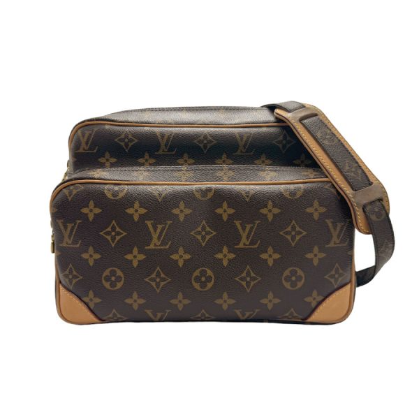 z1609 1 Louis Vuitton Shoulder Bag Monogram Nile Brown