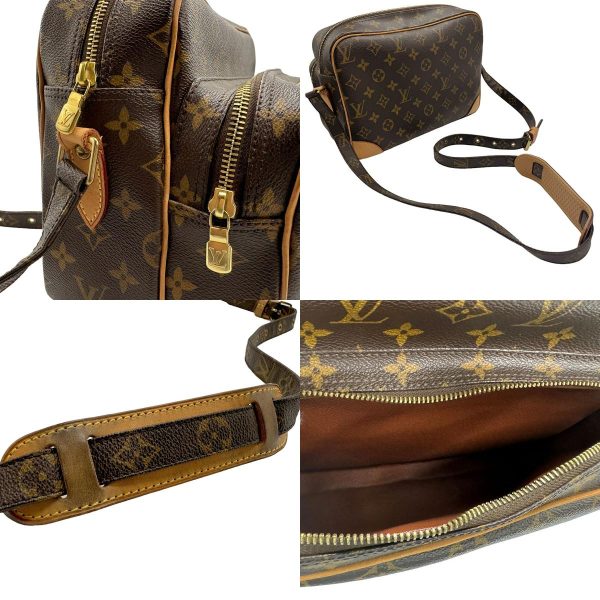 z1609 10 c Louis Vuitton Shoulder Bag Monogram Nile Brown