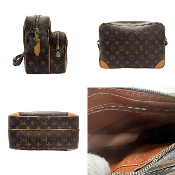 z1609 2 c Louis Vuitton Shoulder Bag Monogram Nile Brown