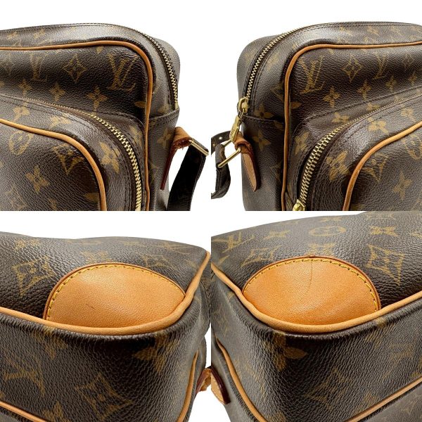 z1609 6 c Louis Vuitton Shoulder Bag Monogram Nile Brown