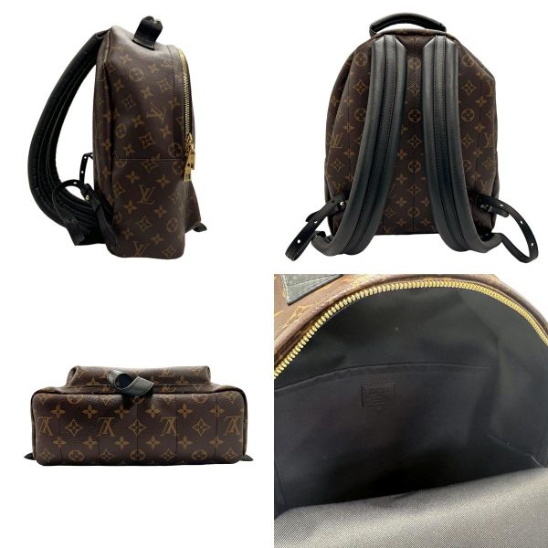 z1621 2 c Louis Vuitton Rucksack Palm Springs MM Brown Black