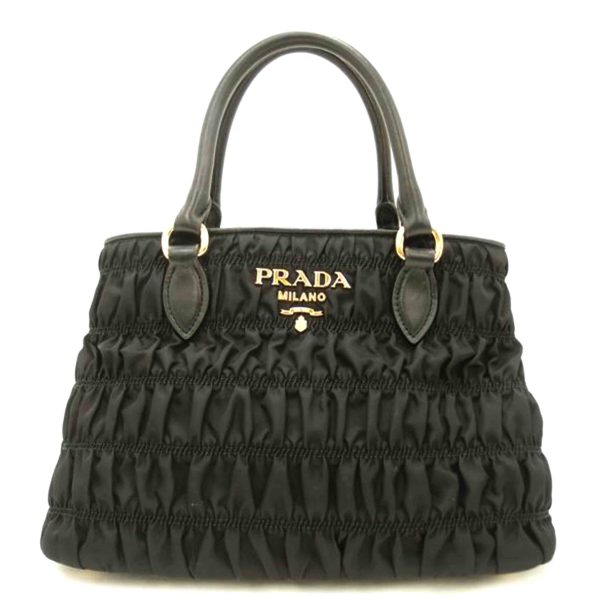 00040 1 Prada Nylon Tote Black