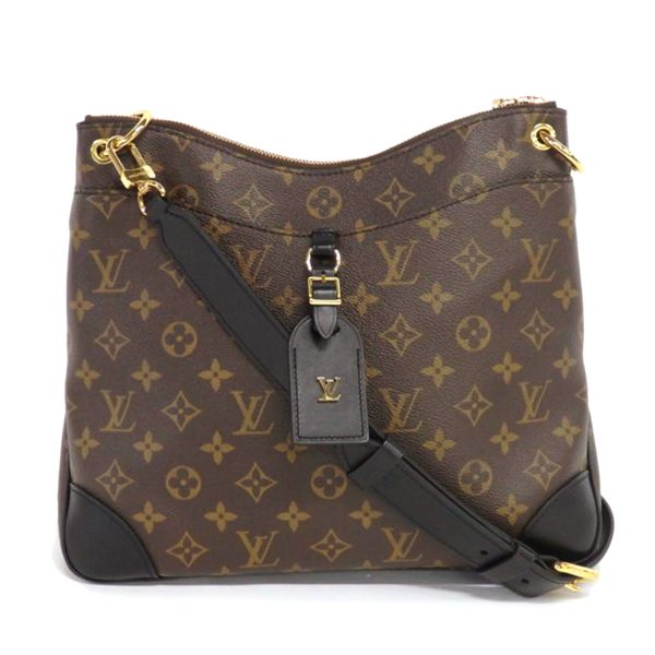 00075 1 Louis Vuitton Odeon Mm Monogram Noir