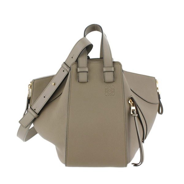 0409y09 Loewe Hammock Small 6way Shoulder Bag Khaki