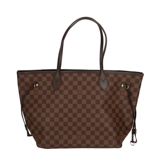 00554 1 Louis Vuitton Neverfull MM Damier Ebene Rouge