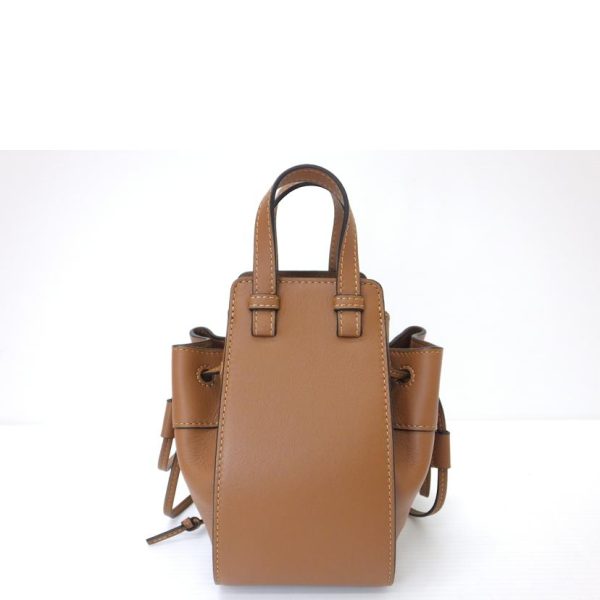 00915 2 Loewe Hammock Drawstring Mini Bag Brown