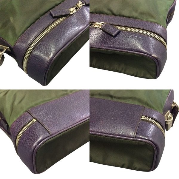 01 Prada Handbag Leather Green