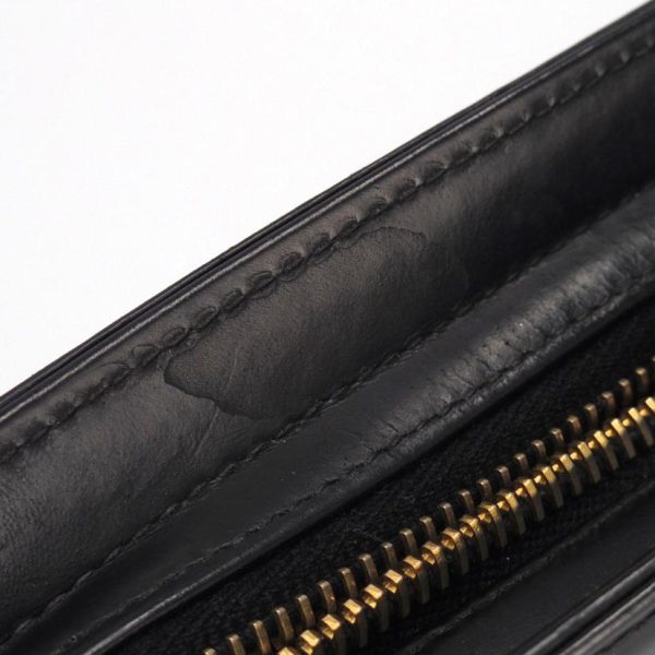 01070 9 Chanel Clutch Bag Black