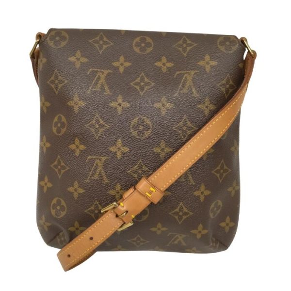 0108 4 2 Louis Vuitton Musette Salsa Shoulder Bag Brown