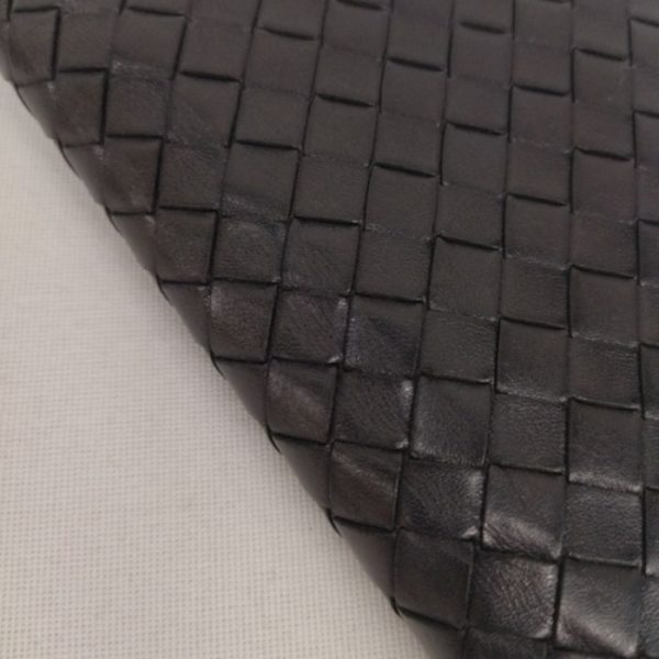 0113 2 7 Bottega Veneta Intrecciato Long Wallet Black