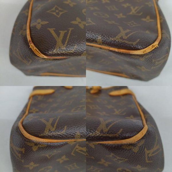 0118 1 5 Louis Vuitton Batignolles Tote Shoulder Bag Brown