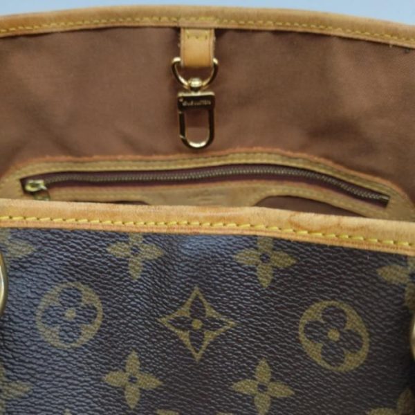 0118 1 8 Louis Vuitton Batignolles Tote Shoulder Bag Brown