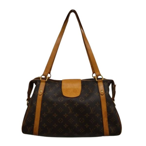 0118 2 3 Louis Vuitton Stresa PM Handbag Shoulder Brown