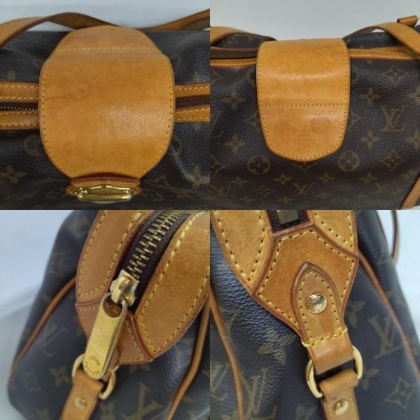 0118 2 6 Louis Vuitton Stresa PM Handbag Shoulder Brown