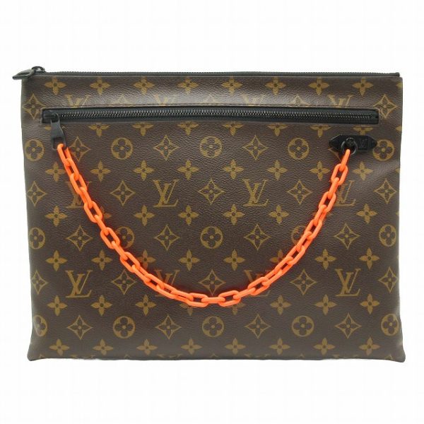 012 202403170173 1 19SS LOUIS VUITTON Solar Ray Pochette Chain Handbag Brown