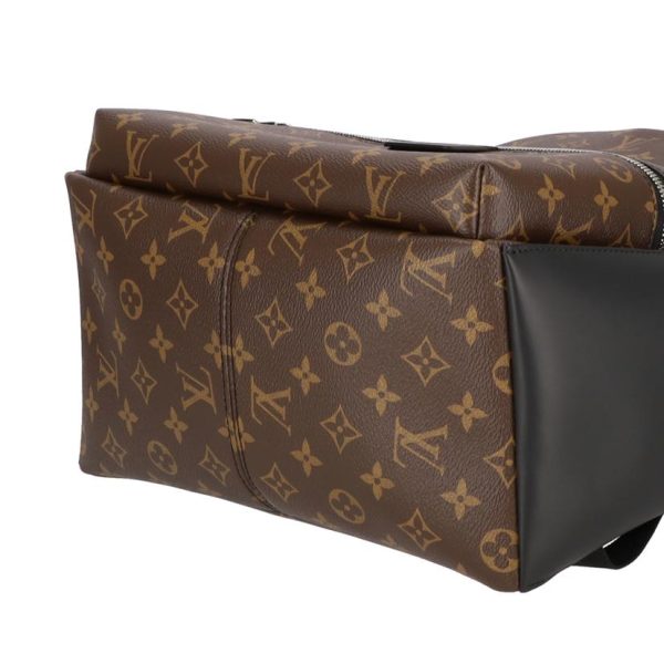 01799 3 Louis Vuitton PM Monogram Macassar Back Discovery Pack Bag Brown