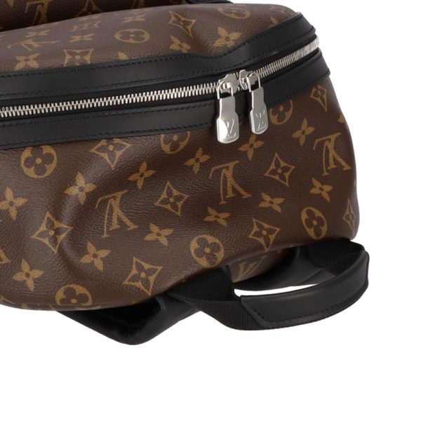 01799 4 Louis Vuitton PM Monogram Macassar Back Discovery Pack Bag Brown