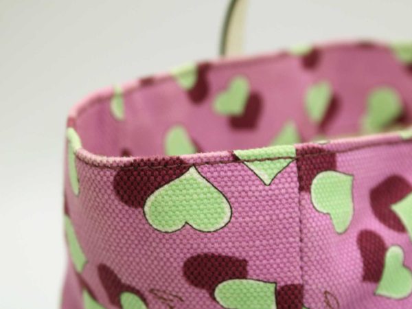 0199 Gucci Baby Heart Hunt Bag All Over Pattern Purple Light Green