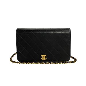 0203mnj1448 3 1 Gucci GG MARMONT Quilted Chevron Leather Bag Black