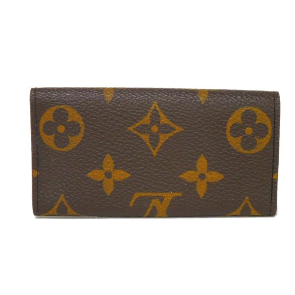 02111h 3 Louis Vuitton Multicle Key Case Leather Brown