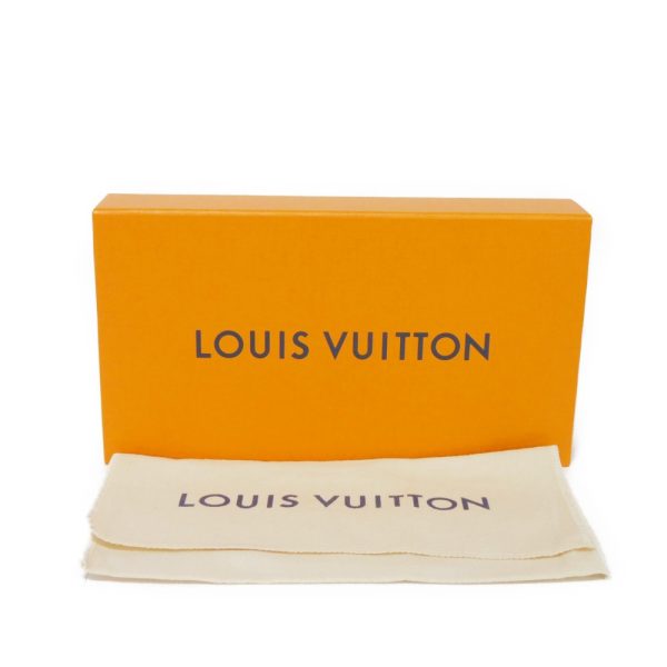 02117h 15 Louis Vuitton Portefeuille Sarah Long Wallet Canvas Brown