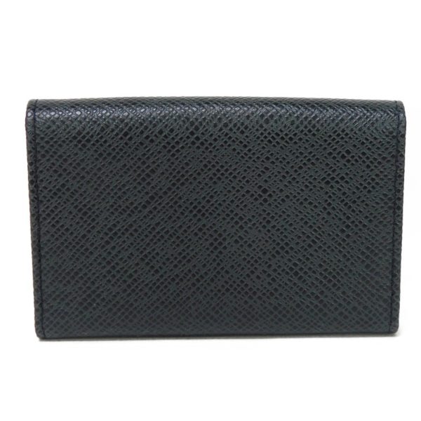 02136h 3 Louis Vuitton Multicle Key Case Leather Charcoal