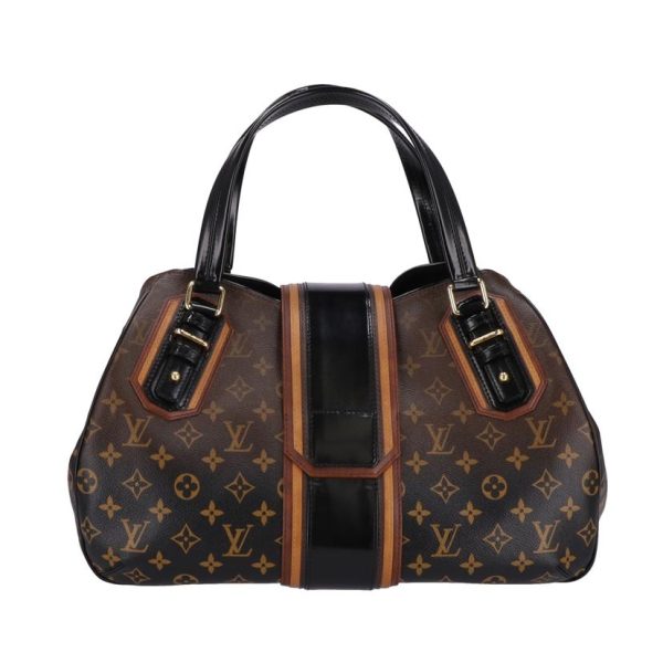 02160 2 Louis Vuitton Greet Monogram Handbag Mirage