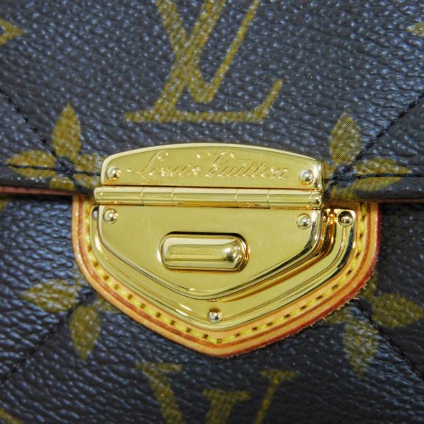 02180h 15 Louis Vuitton Portefeuille Compact Turn Lock Bifold Wallet Leather Brown